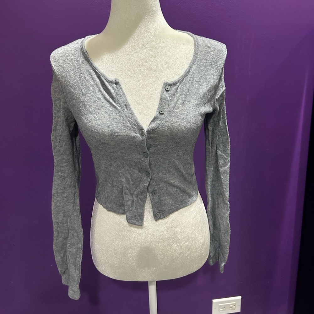 Zara cropped cardigan